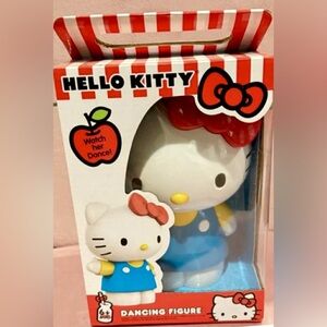 New Hello Kitty Dancing Figure - Blue Dress and Red Bow
